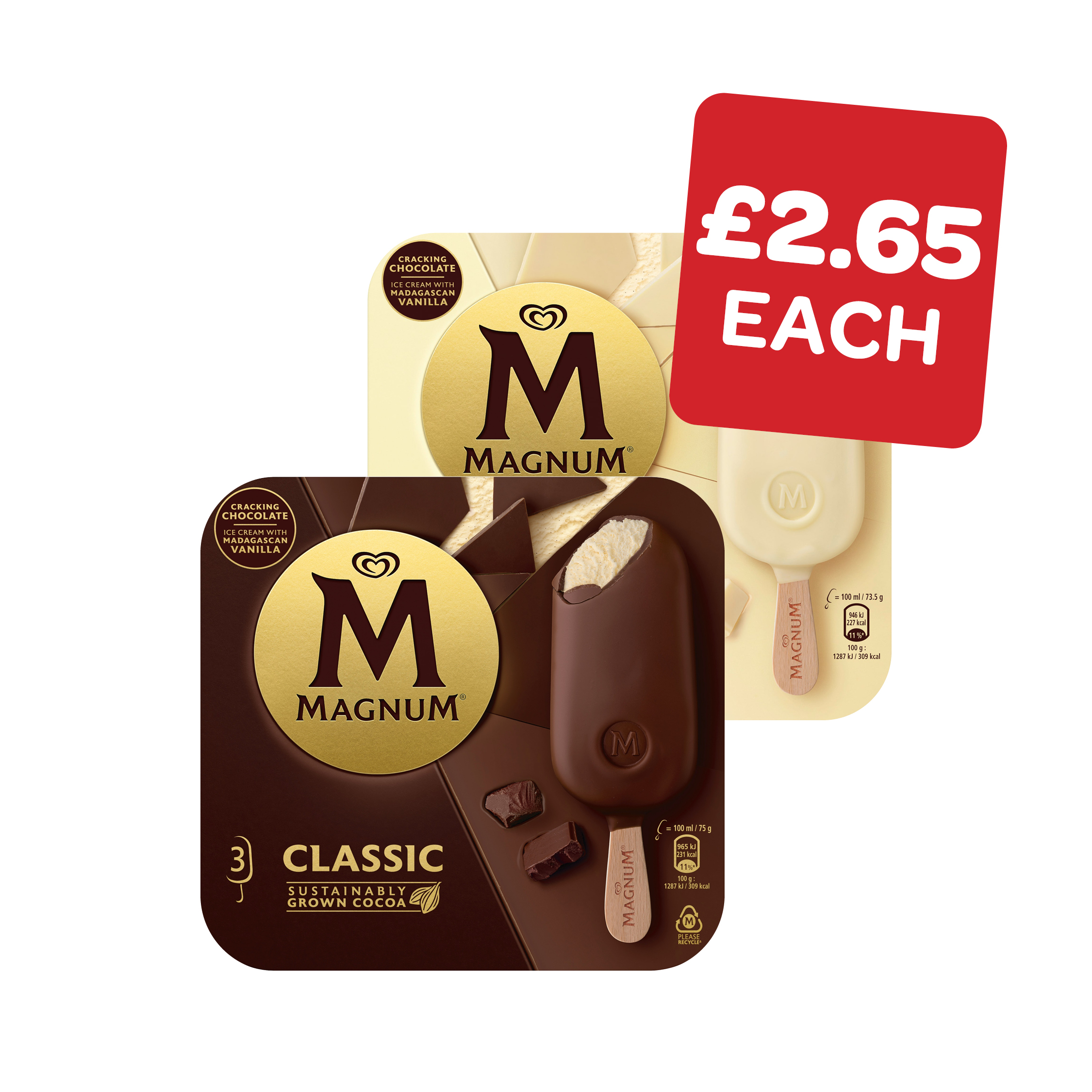 Magnum Classic / White