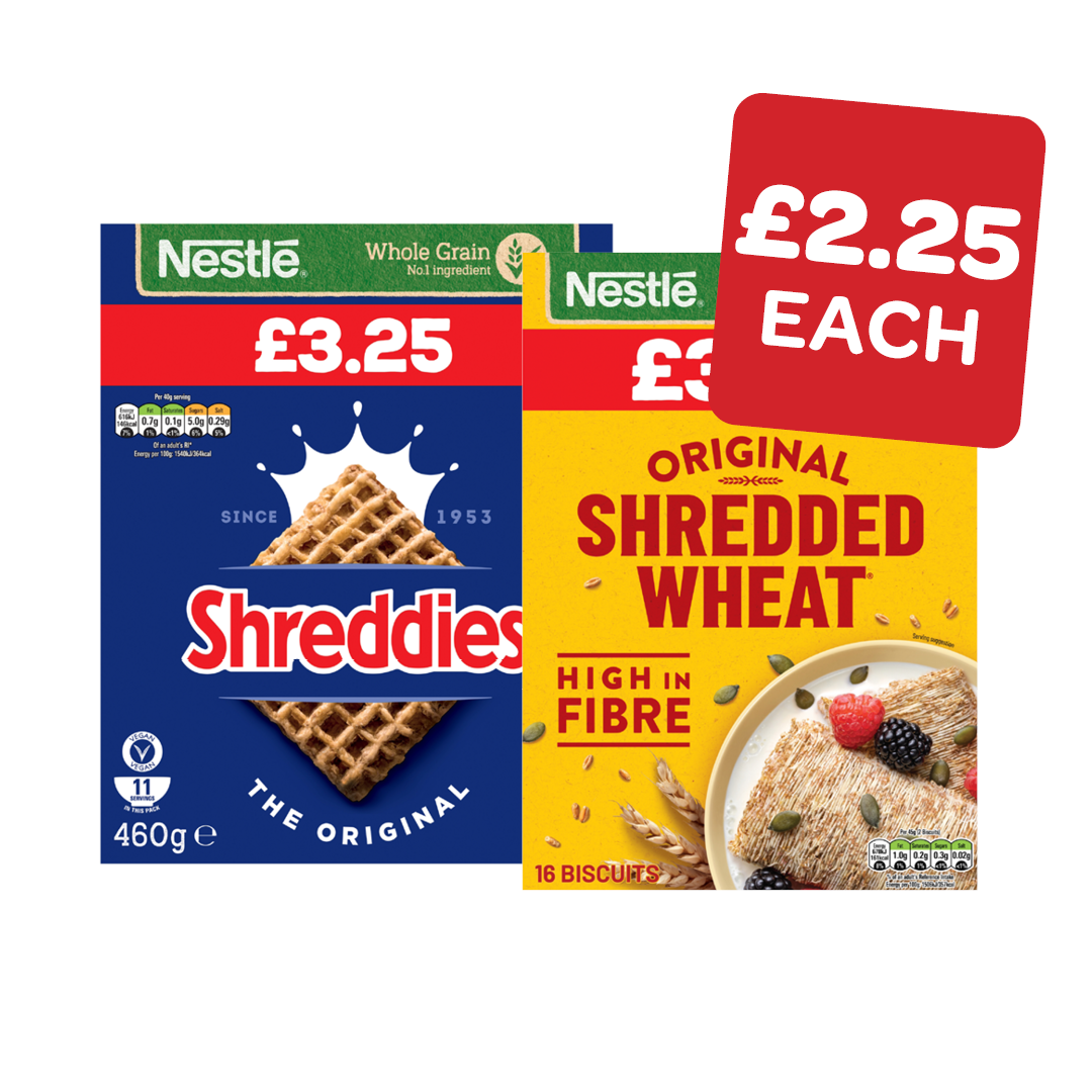Nestle Shredded Wheat / Original Shreddies