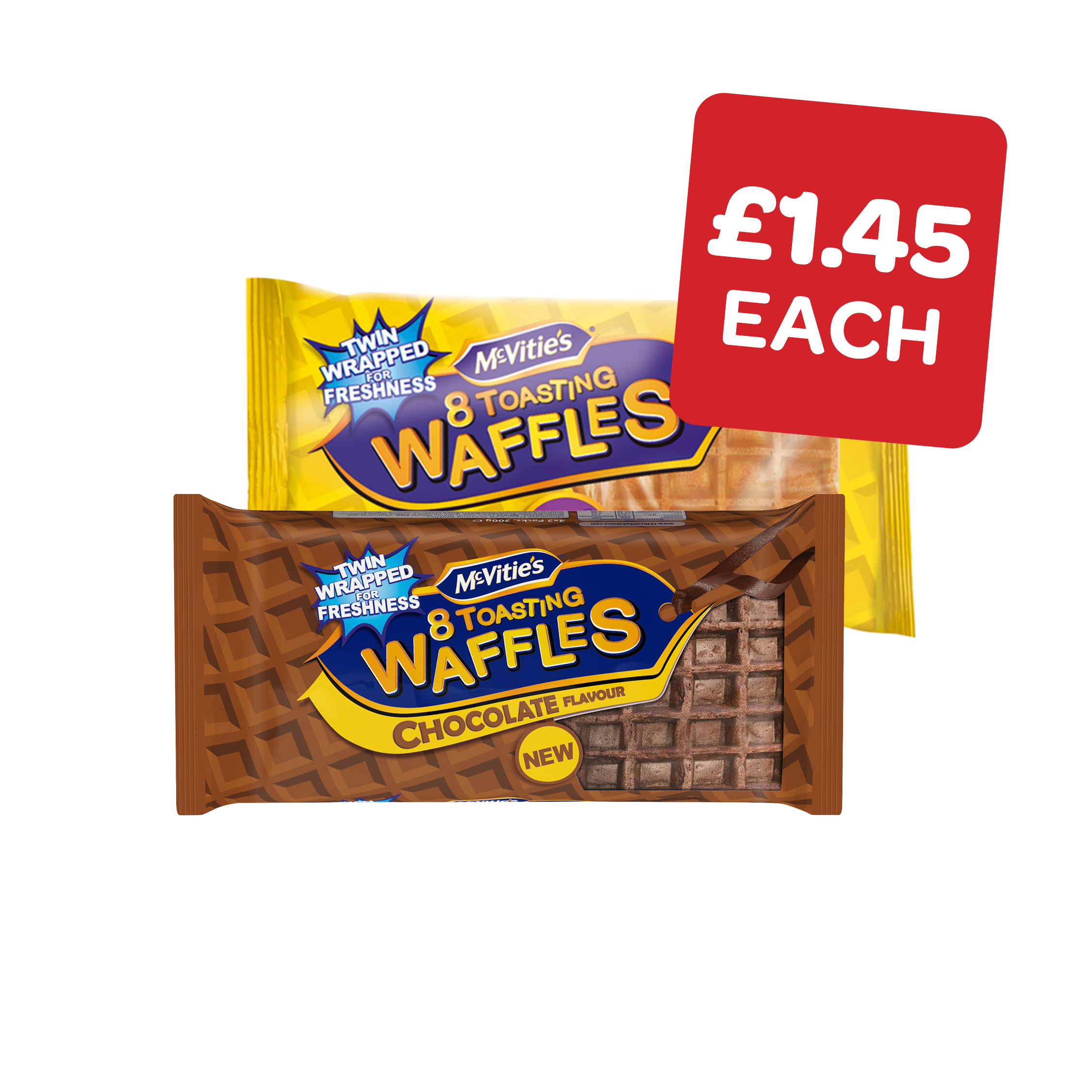 McVities Toasting Waffles