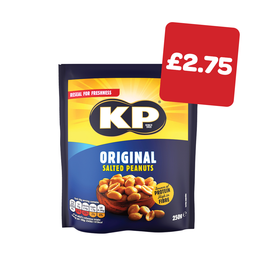KP Salted / Dry Roasted Peanuts
