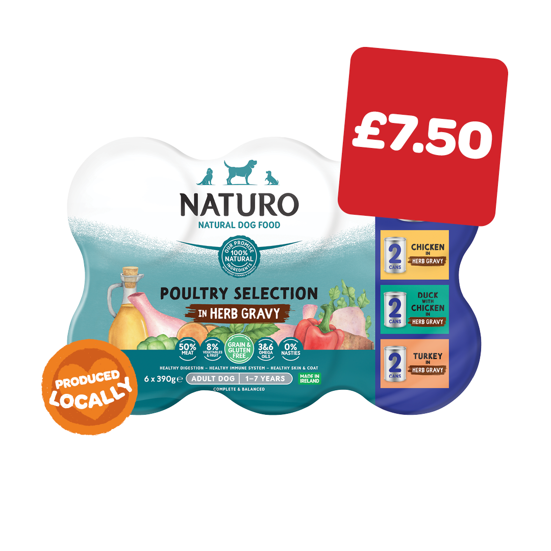 Naturo Grain and  Gluten Free Cans 390g