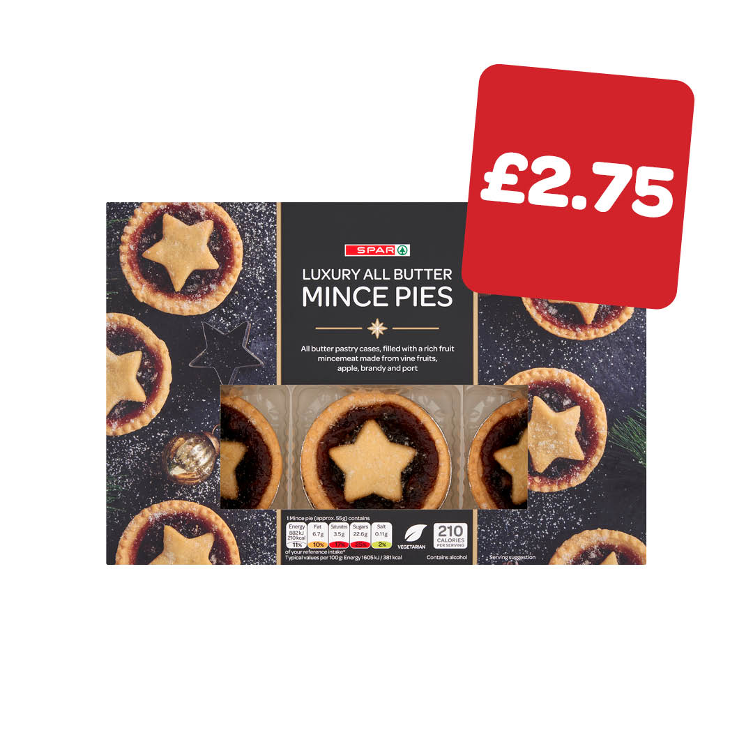 SPAR Luxury Mince Pies