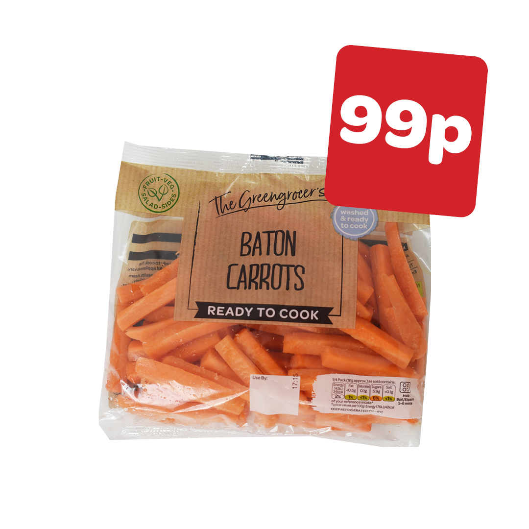 The Greengrocer's Carrot Batons
