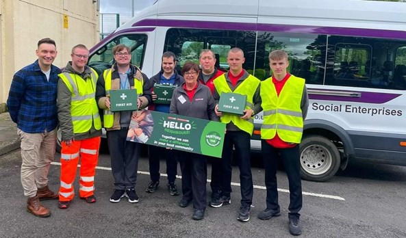 Local community store raise over £2,000 for Lisburn-based charity