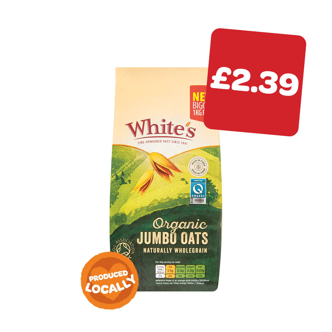 White's Organic Jumbo Oats