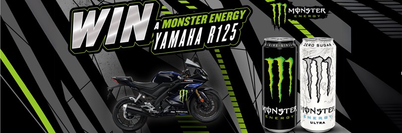 Win a Monster Energy Yamaha R125