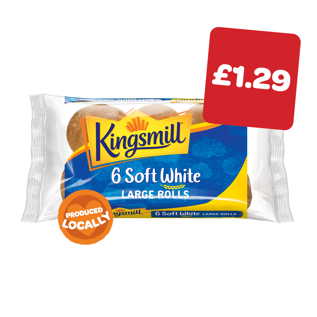 Kingsmill Soft White Roll