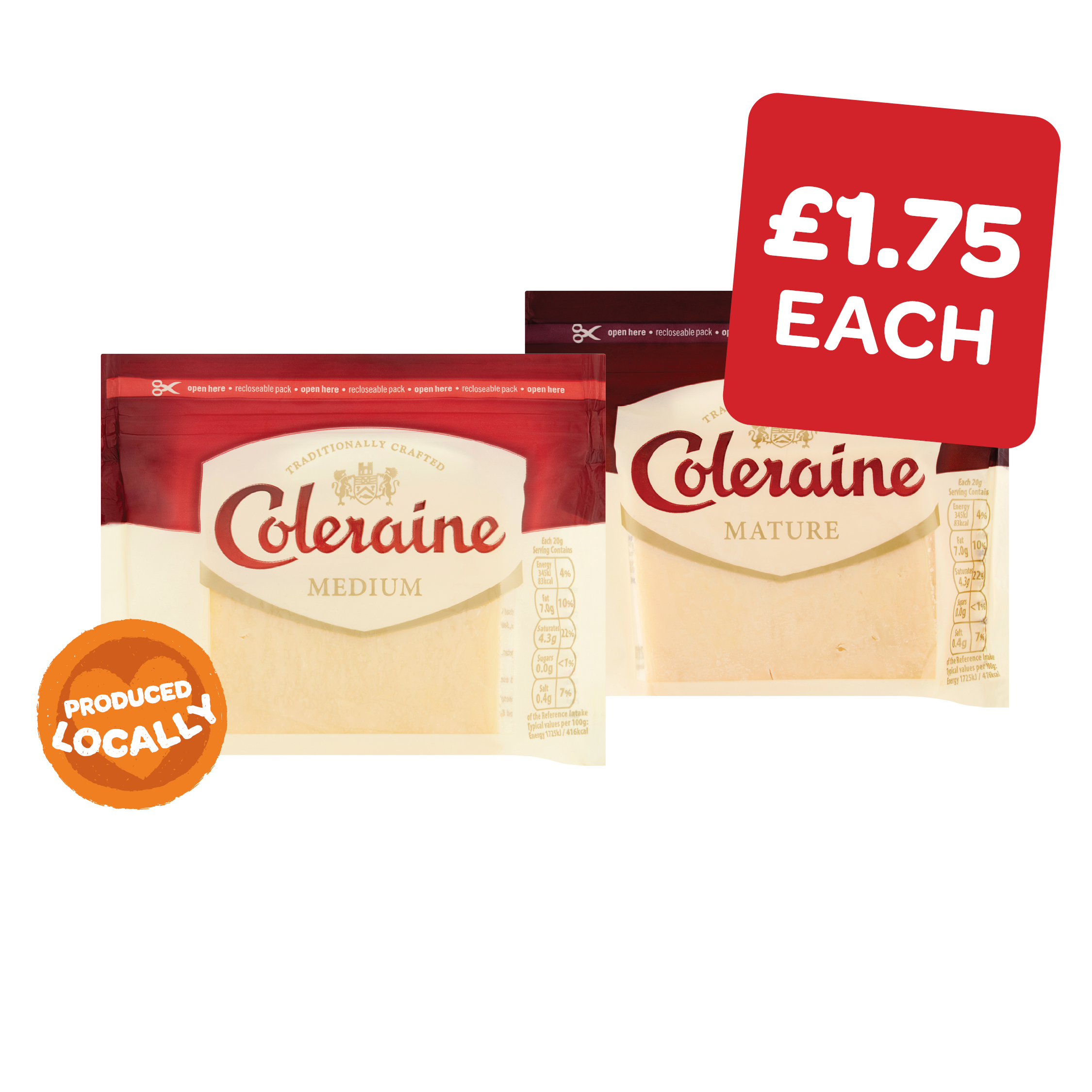 Coleraine Block Cheese