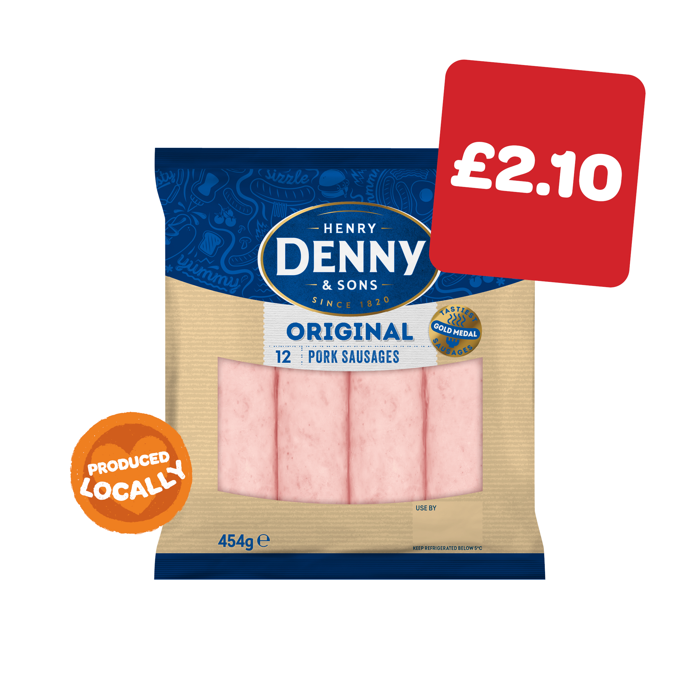Denny Sausages 12 Pack