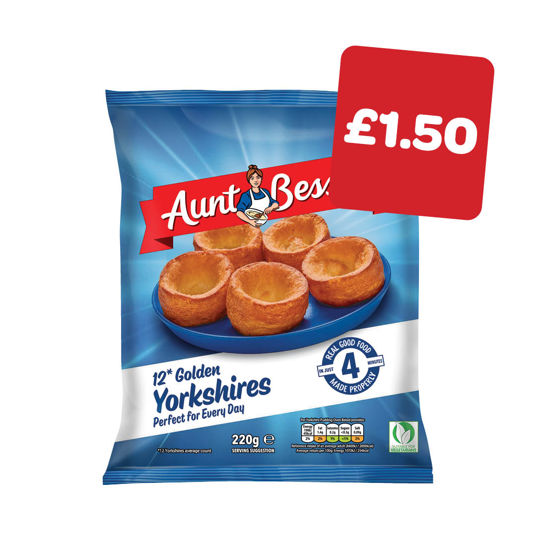 Aunt Bessies Yorkshire Puddings