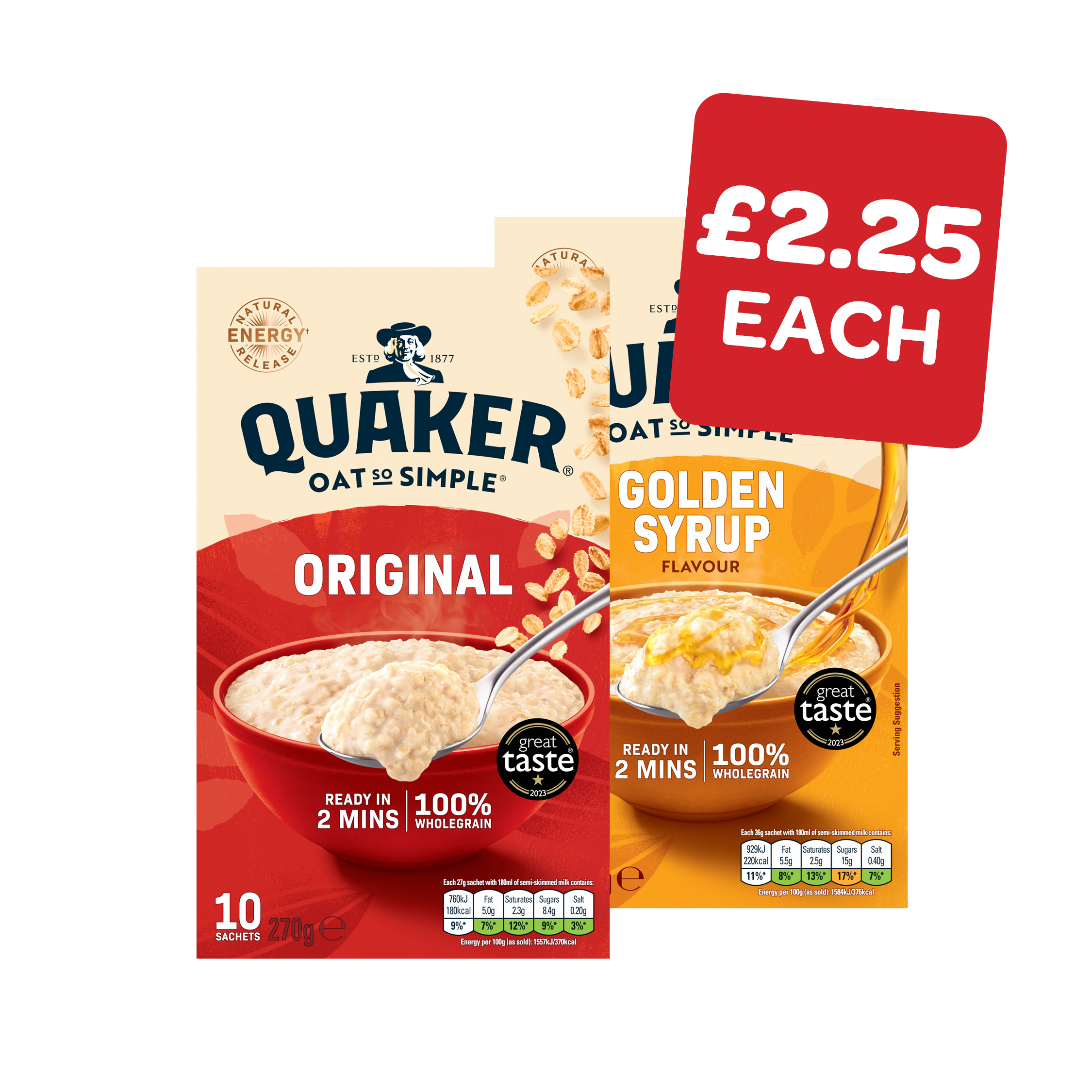 Quaker Oats So Simple Sachets