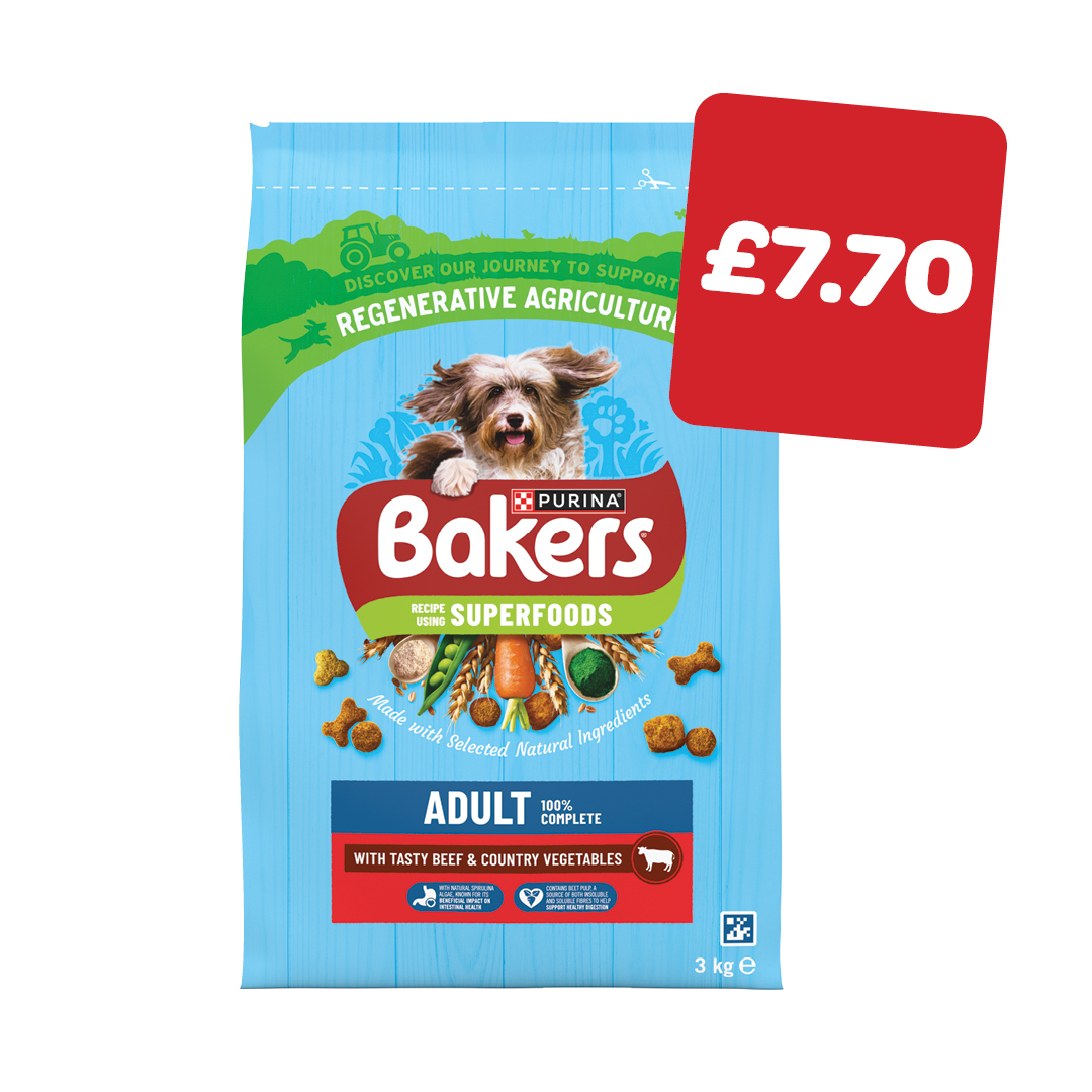 Bakers Beef and Vegetables Dry Dog Food