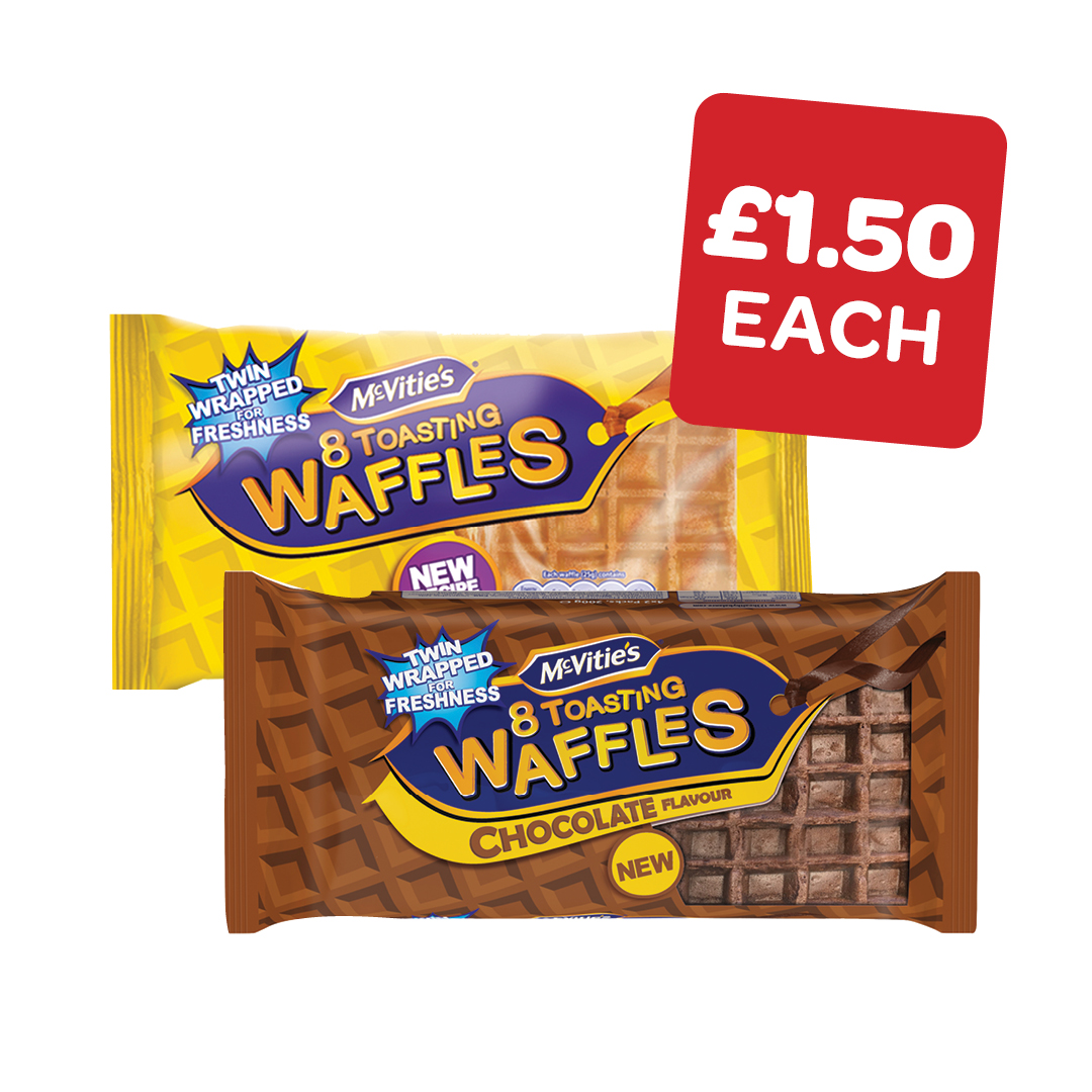 McVities Toasting Waffles