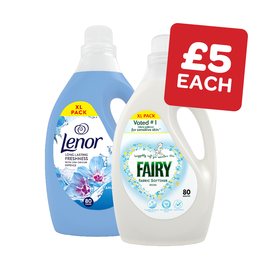 Lenor / Fairy 85 Wash