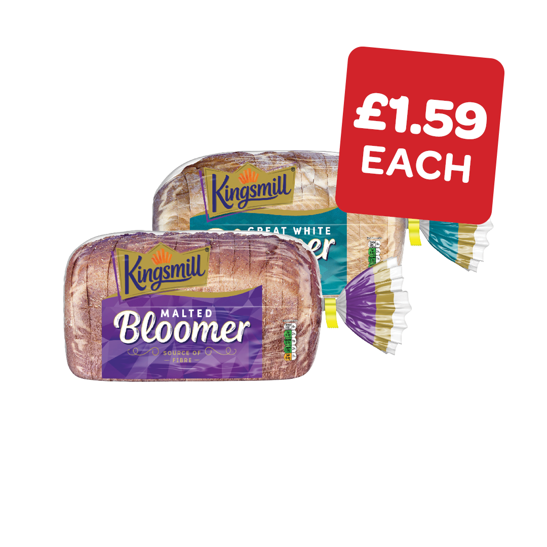 Kingsmill Bloomer White / Malted