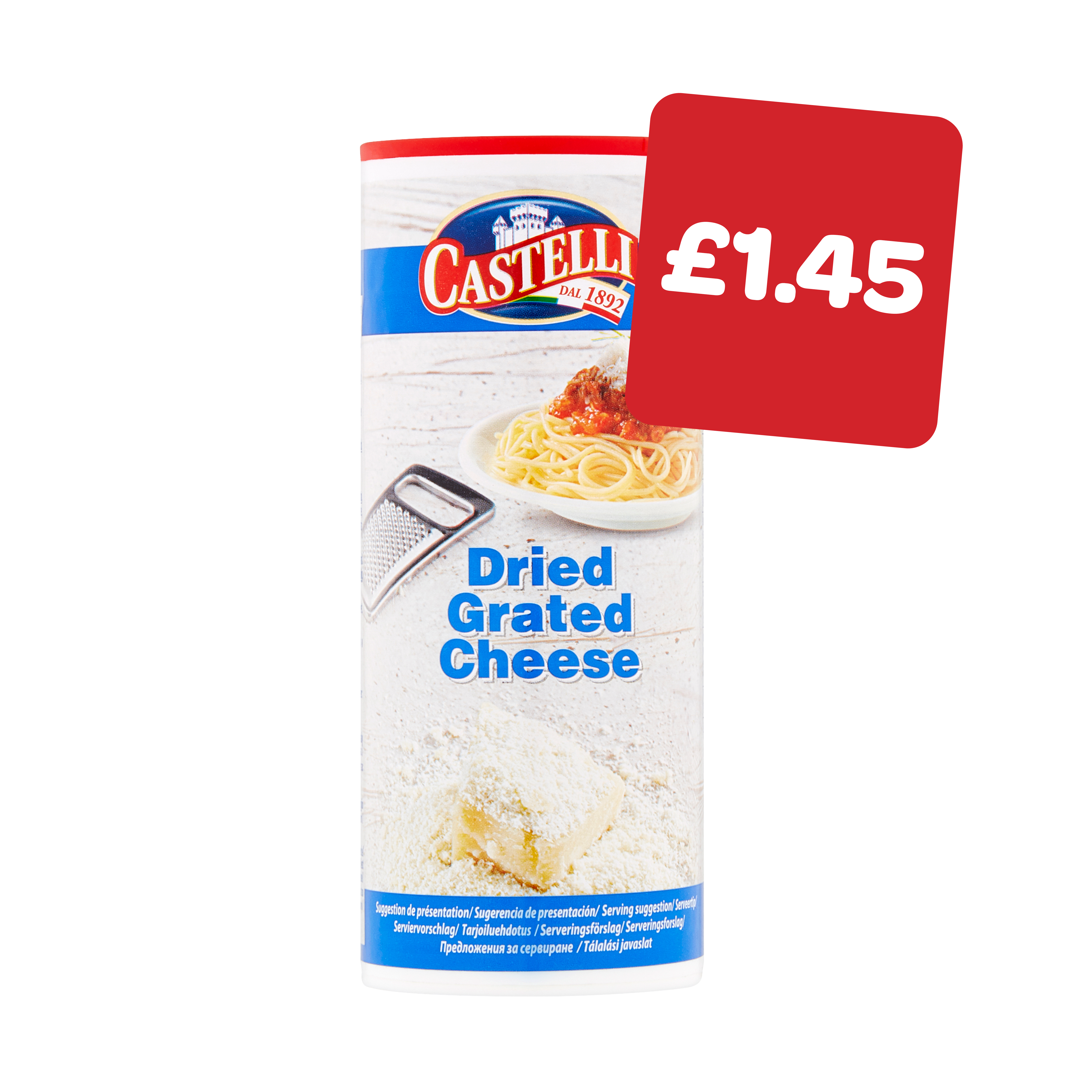 Castelli Dry Grated Cheese